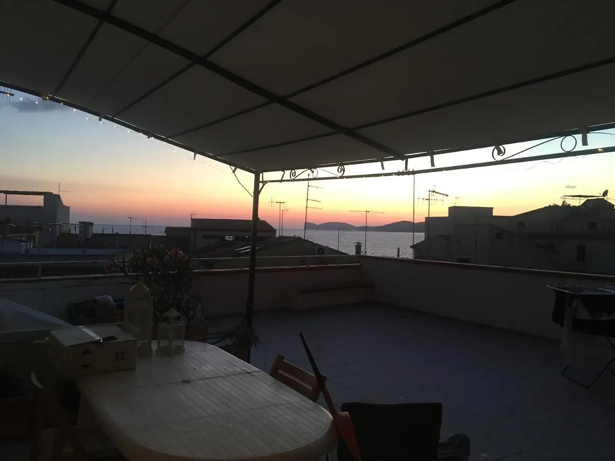 Appartamento Con Grande Terrazza Sul Mare Alguer